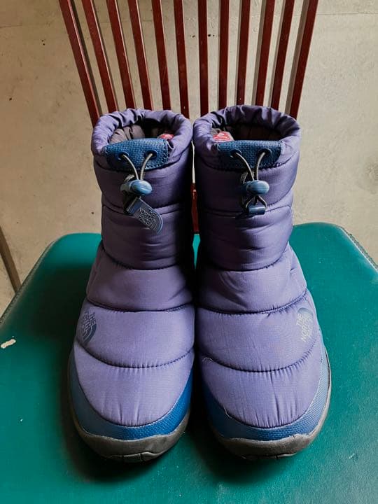 THE NORTH FACE  ヌプシブーツ　紺色　23㎝