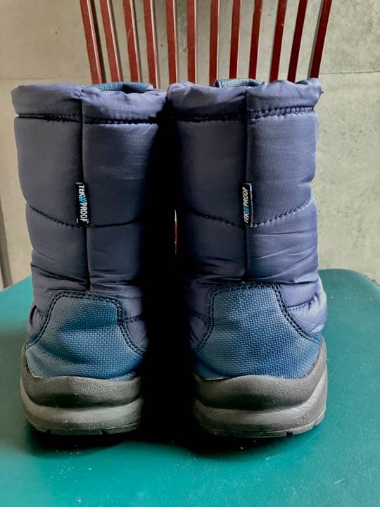 THE NORTH FACE  ヌプシブーツ　紺色　23㎝