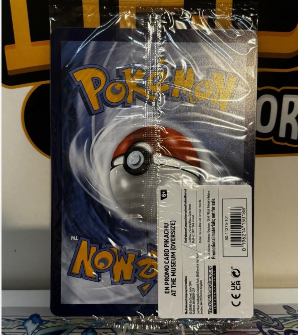 Pikachu at the Museum ポケモンカード