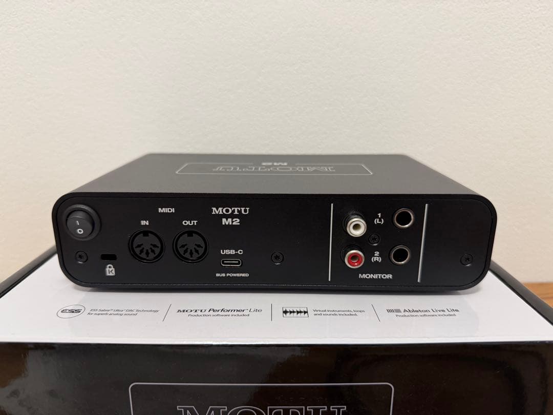 ヒロMOTU M2 オーディオインターフェイス
