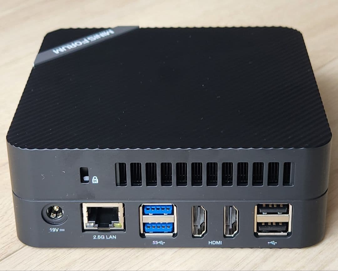 ミニPC MINISFORUM UM480XT/Ryzen7 4800H