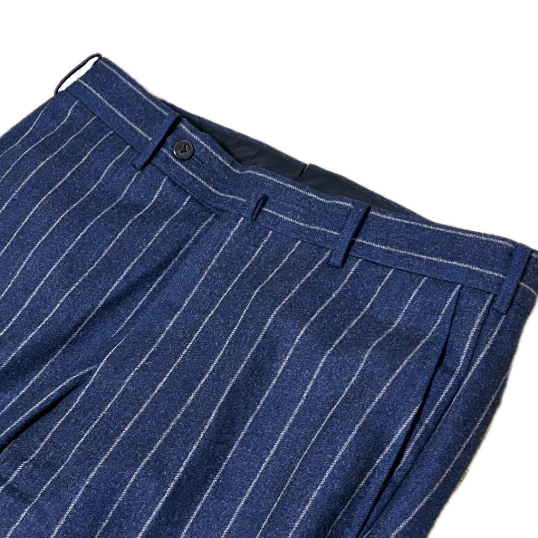 ✨美品✨Brilla per il gusto カノニコ ストライプ スーツ 紺