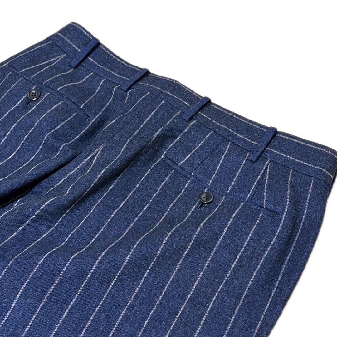 ✨美品✨Brilla per il gusto カノニコ ストライプ スーツ 紺