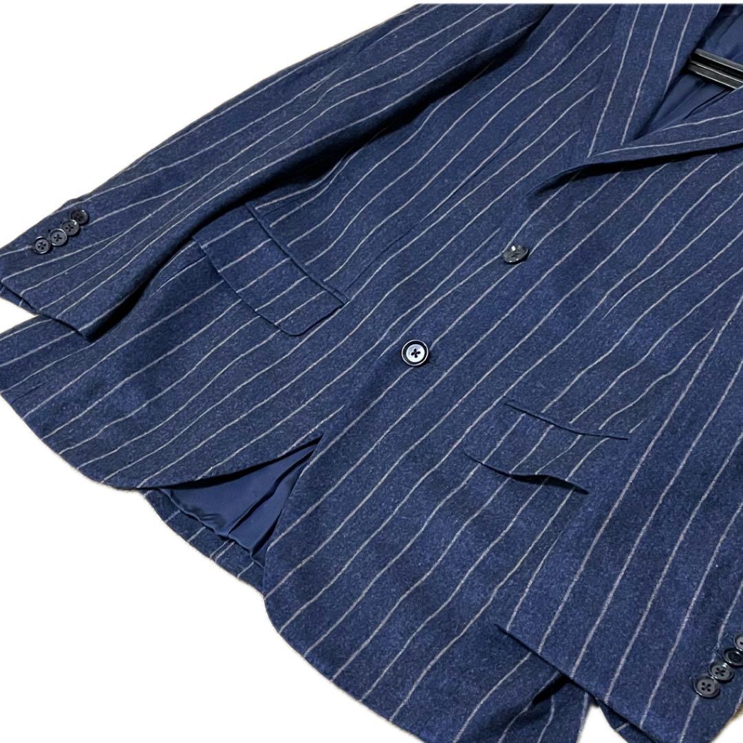 ✨美品✨Brilla per il gusto カノニコ ストライプ スーツ 紺