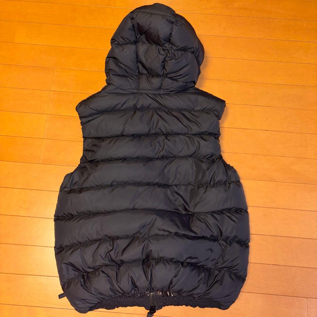 DUVETICA フード付きダウンベスト 48 ブラック