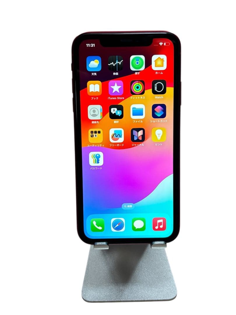 iPhone XR 64GB SIMフリー　バッテリー最大容量100%
