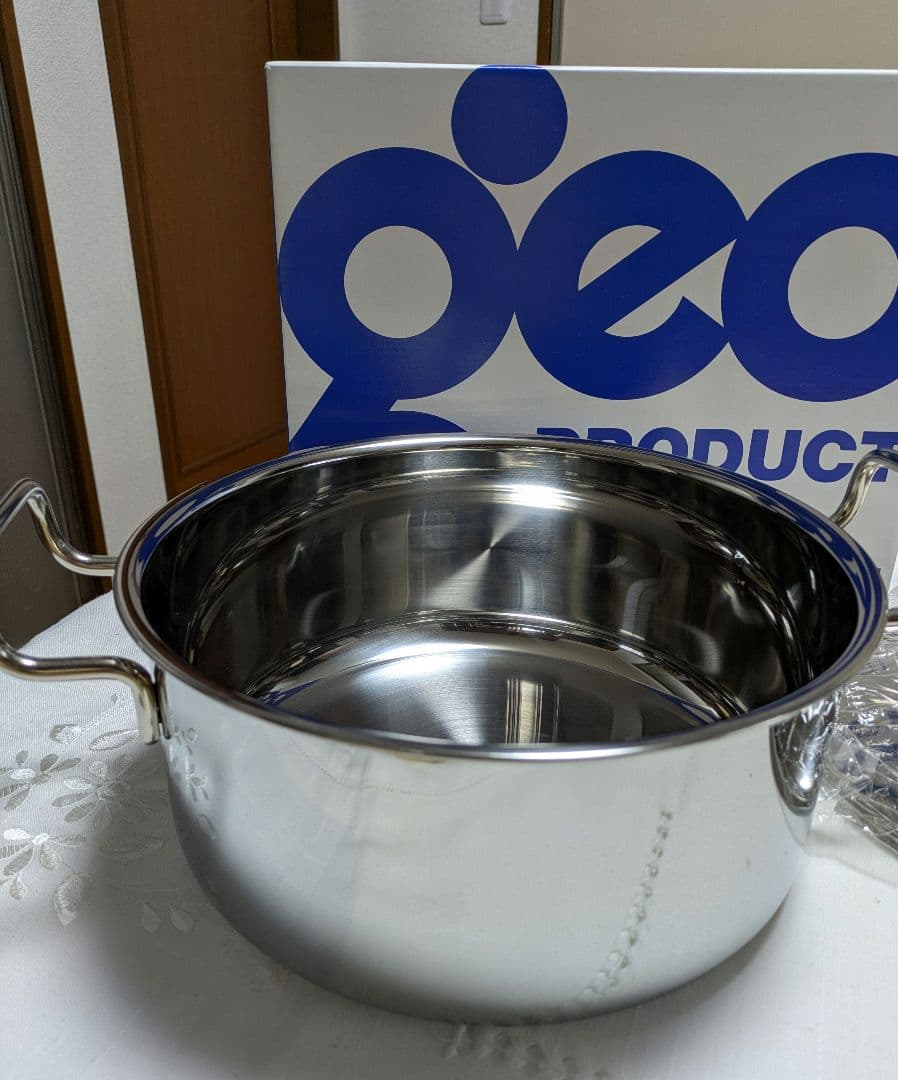 ジオプロダクト 両手鍋25cm 宮崎製作所