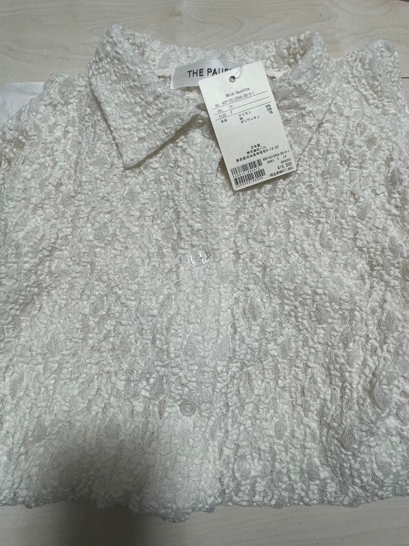 ⭐️プクこさん専用⭐️the pause ストレッチ レース シャツ 新品