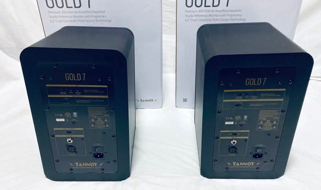 TANNOY GOLD7 ペア モニタースピーカー 動作良好 完備品 美品