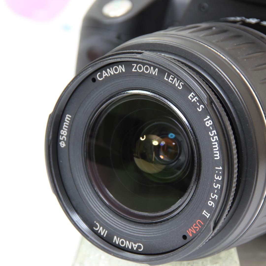 ♥︎◇Canon KISS N ◇レンズキット ◇おすすめカメラ♪ ◇説明書付き♪