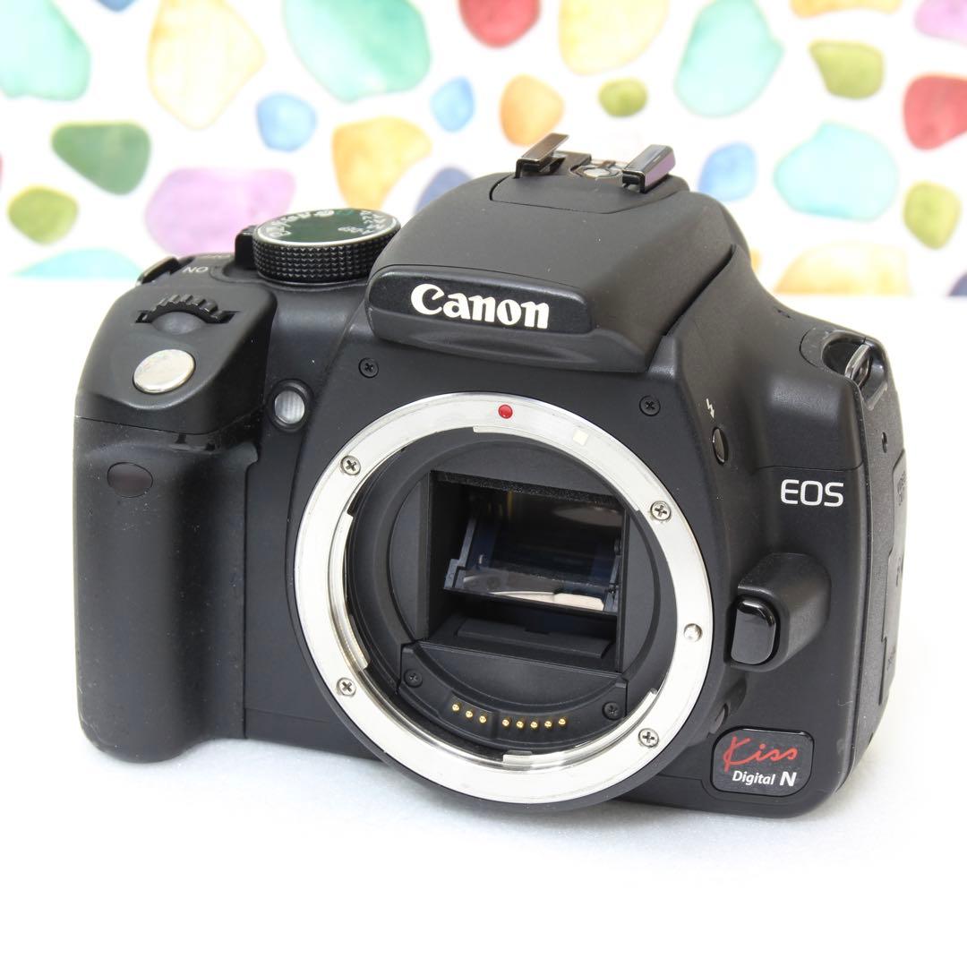 ♥︎◇Canon KISS N ◇レンズキット ◇おすすめカメラ♪ ◇説明書付き♪