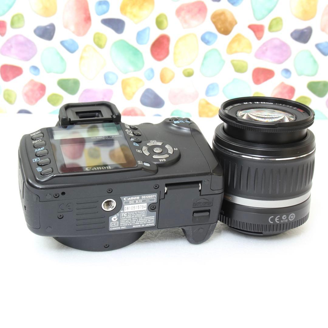 ♥︎◇Canon KISS N ◇レンズキット ◇おすすめカメラ♪ ◇説明書付き♪