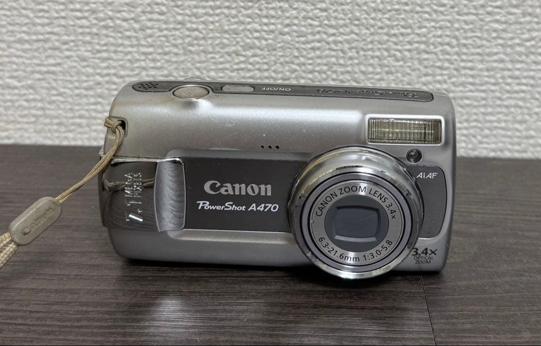 Canon PowerShot A470 シルバージャンク品