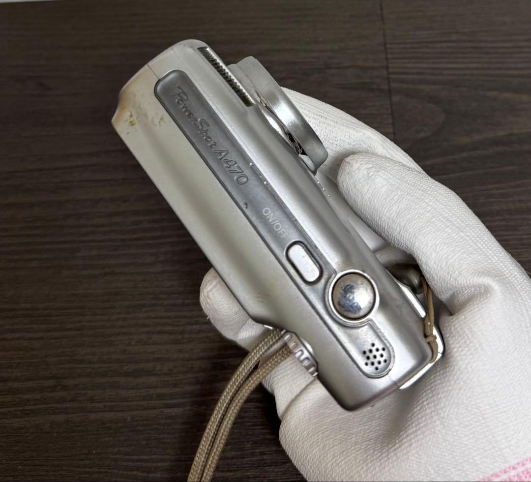 Canon PowerShot A470 シルバージャンク品