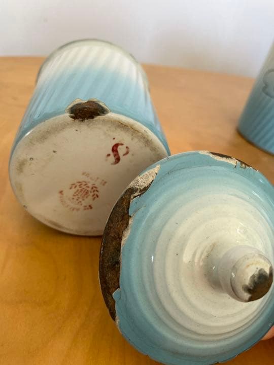 BB社ブルーグラデーション キャニスター４点セット