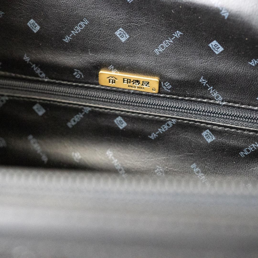 リ*ィ様 印傳屋 INDENYA ハンドバッグ 唐草模様