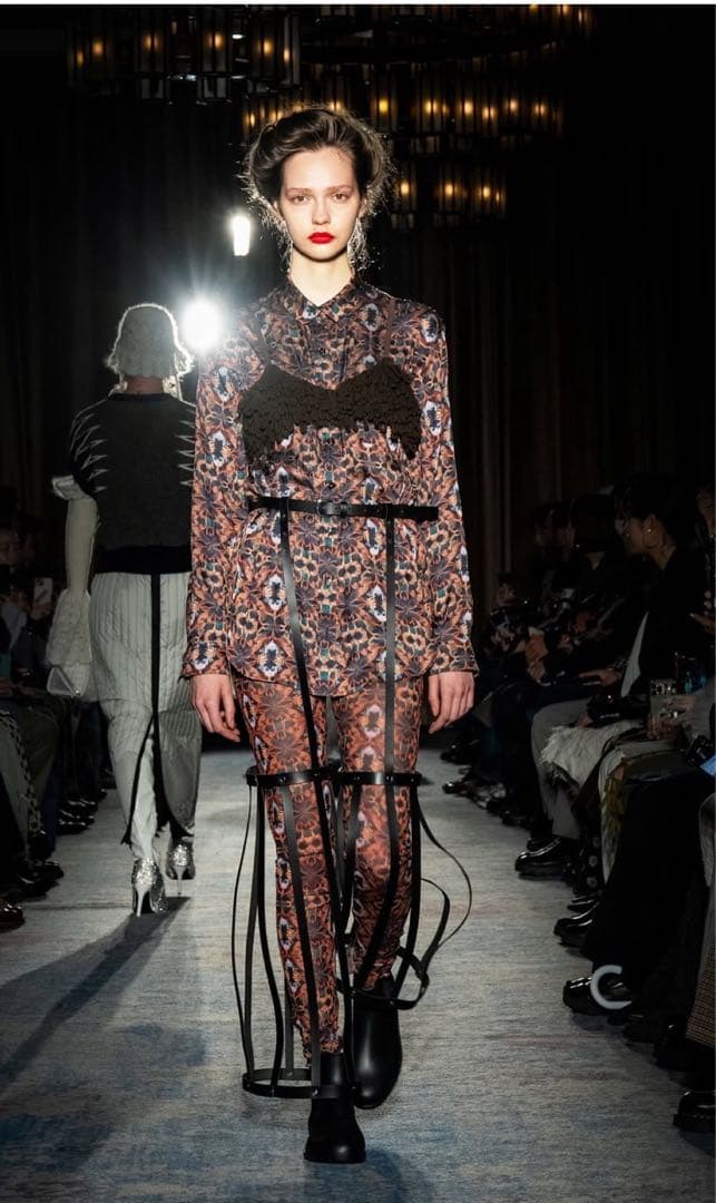 フミエ タナカ fumie tanaka ブラ ニット ビスチェ　グレー