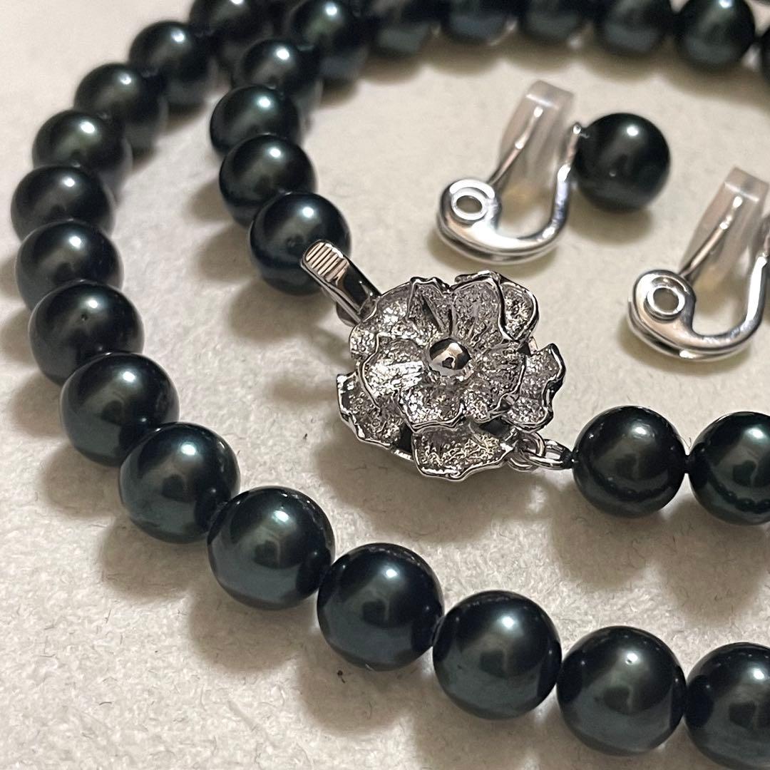 ケース付き専用【2点セット✨美品】あこや本真珠 ネックレス イヤリング 7.0-