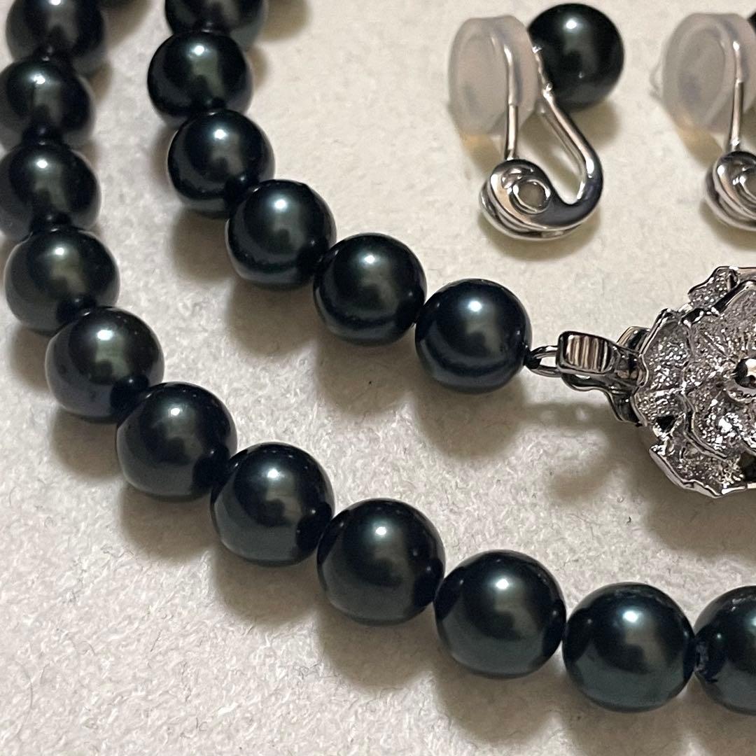 ケース付き専用【2点セット✨美品】あこや本真珠 ネックレス イヤリング 7.0-