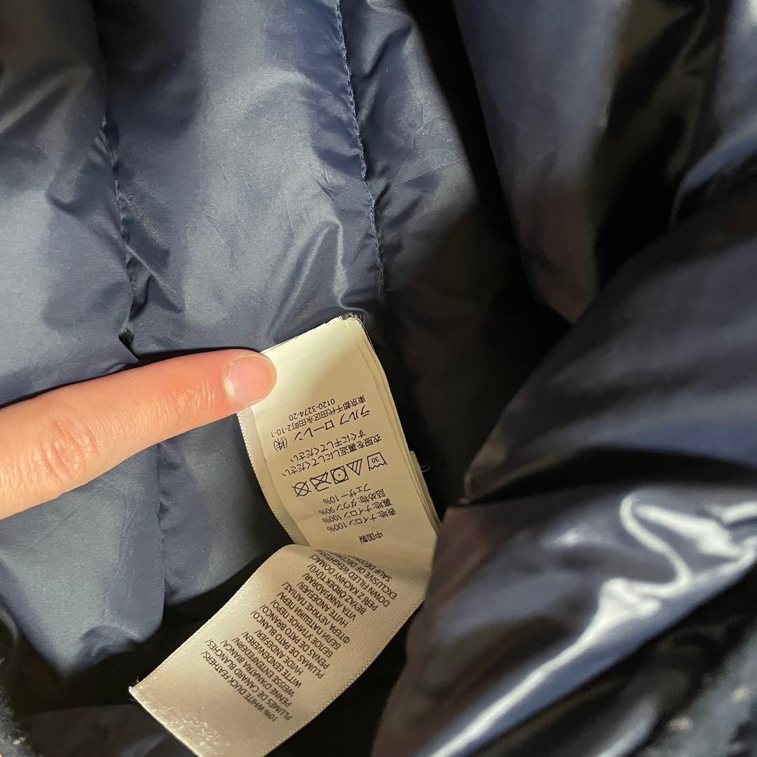 ラルフローレン ダウンベスト ネイビー XXL POLO RALPHLAUREN