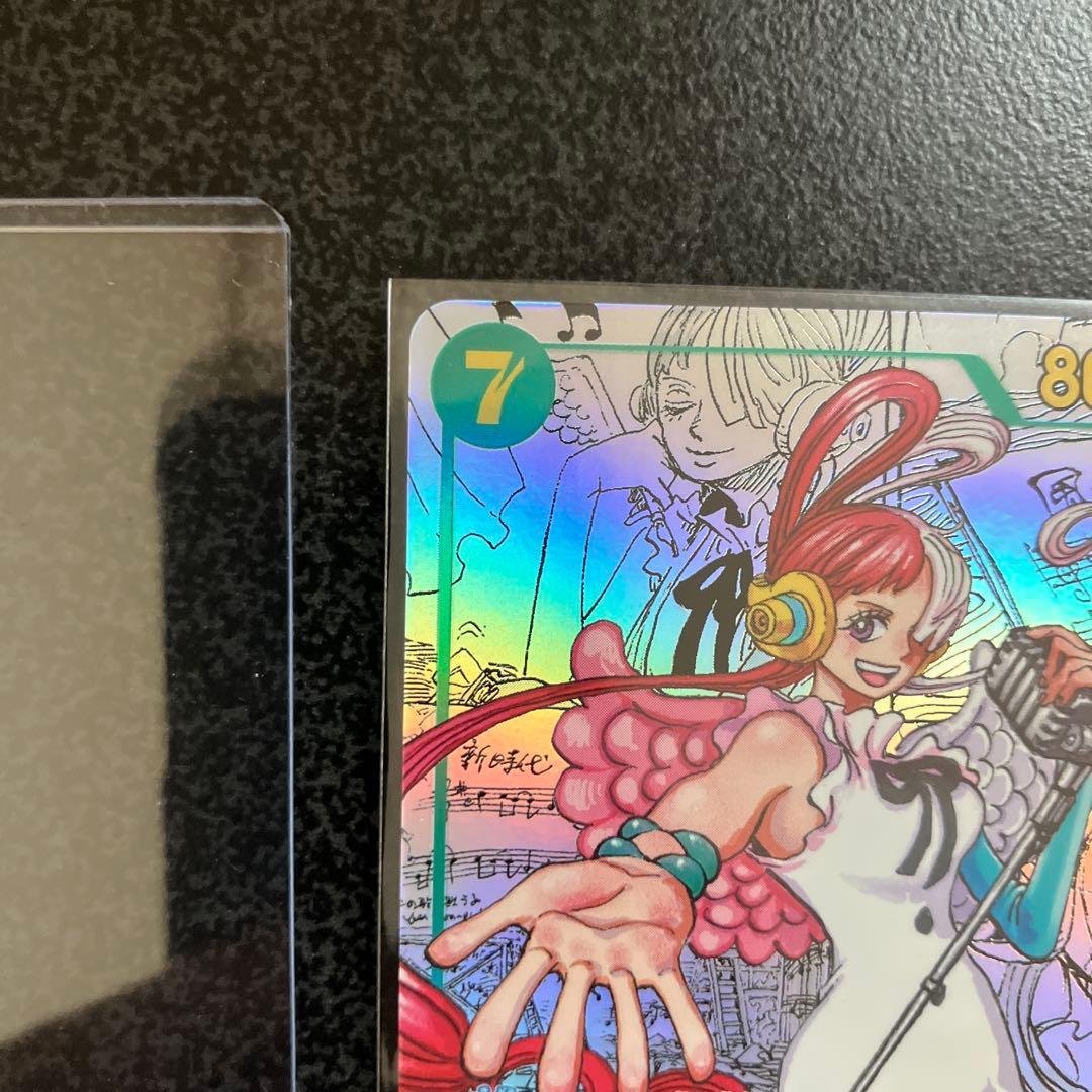 ワンピースカード　ウタ　コミックパラレル　コミパラ　漫画背景　【美品】