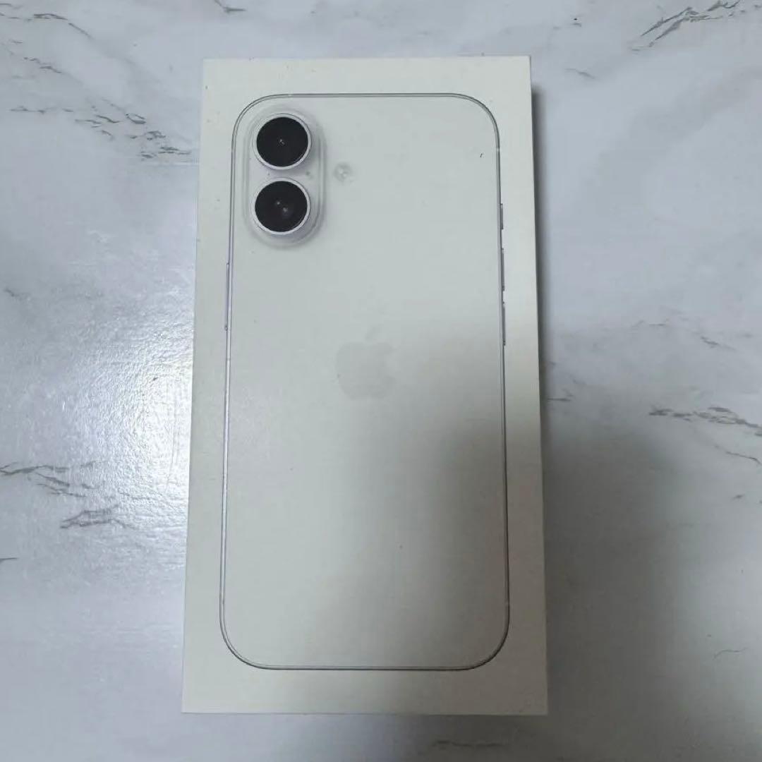 【新品未開封】iPhone16 128G SIMフリーホワイト期間限定出品