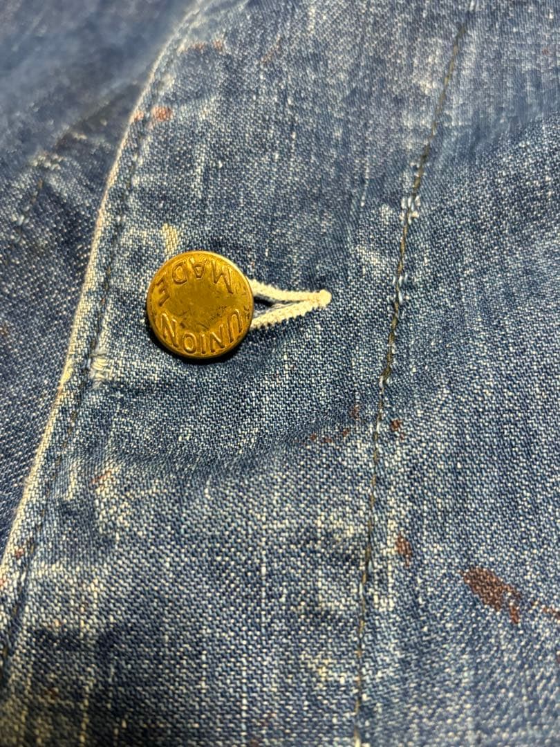 〜50's ビンテージカバーオールcover all unionmadeデニム