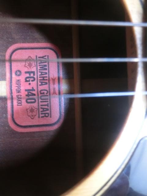 201：Yamaha FG-140 ヤマハ　アコースティックギター　ジャンク