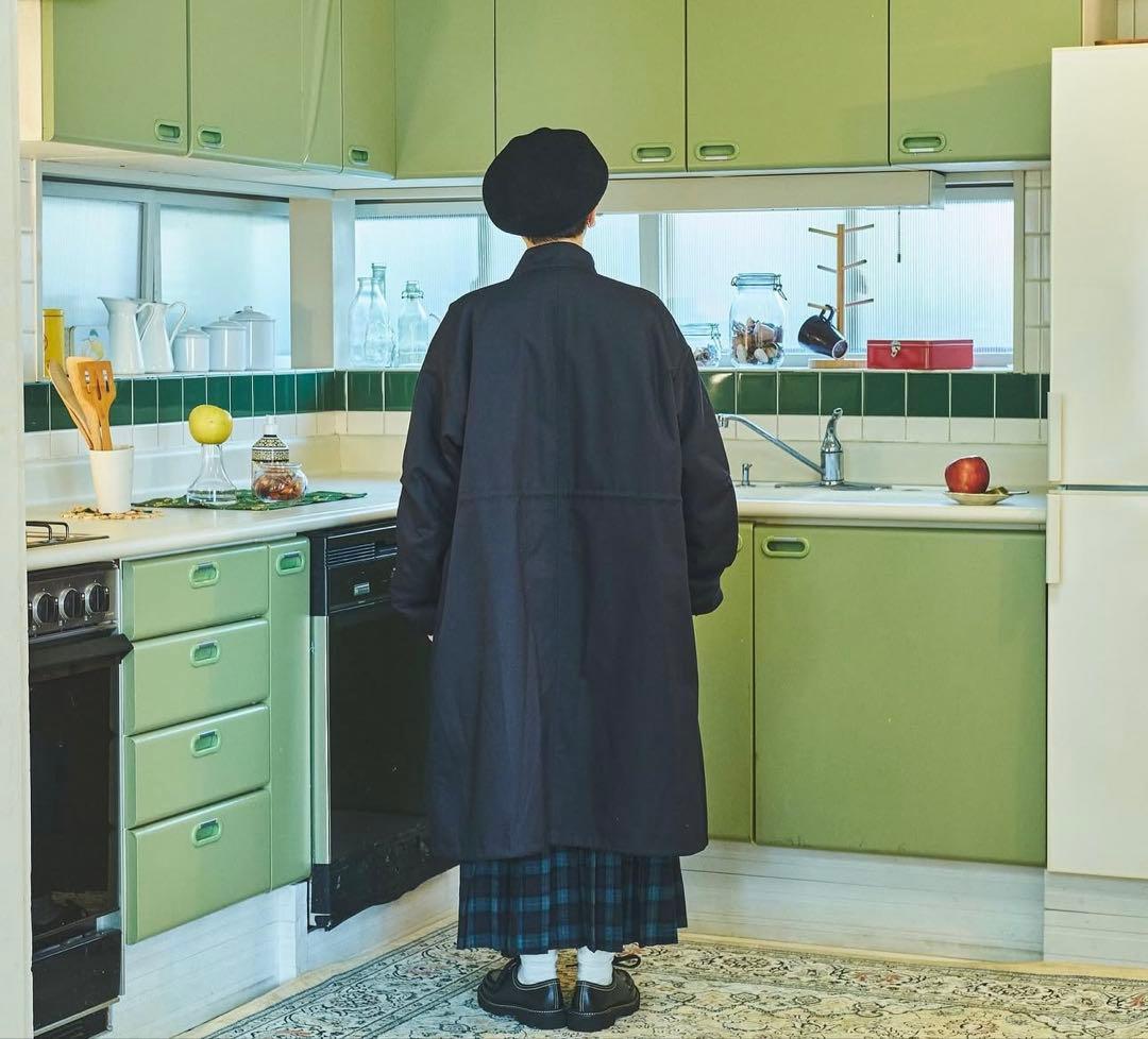 omat unelma モッズコート ネイビー