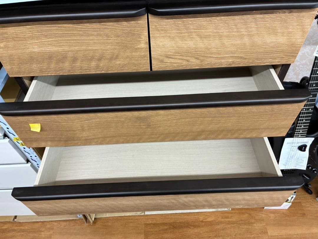 MA ニトリ ハイチェスト ニーズ3 タンス ウッド調