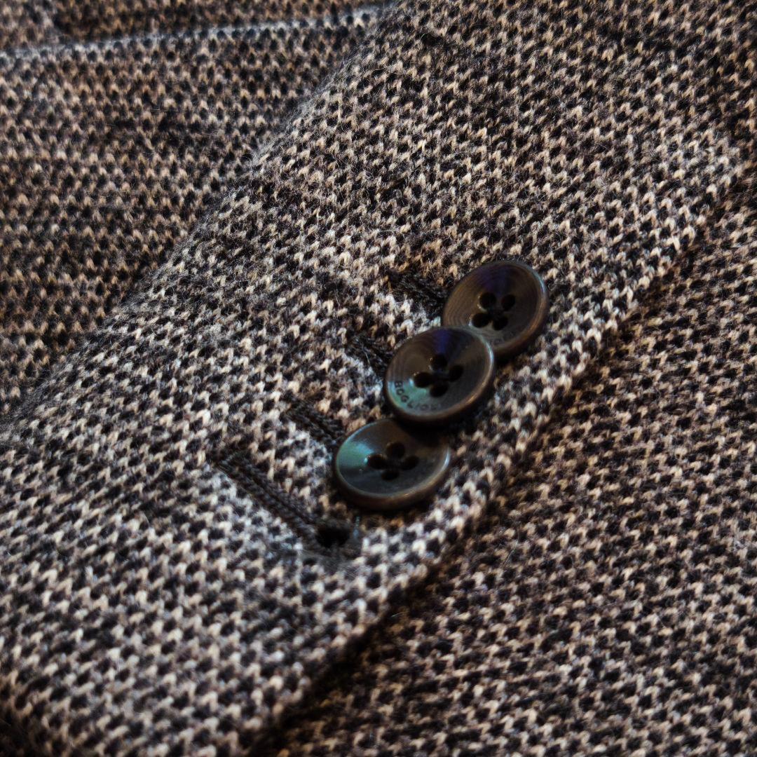 BOGLIOLI ボリオリ DOVER グレー テーラードニットジャケット 46