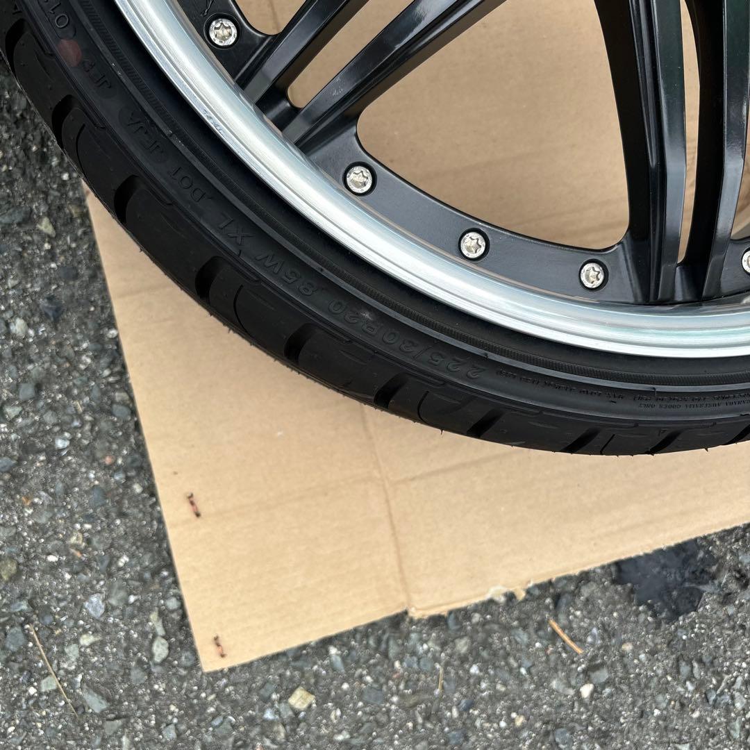 プリウス 50系workワーク グノーシス20インチ タイヤ ホイール セット