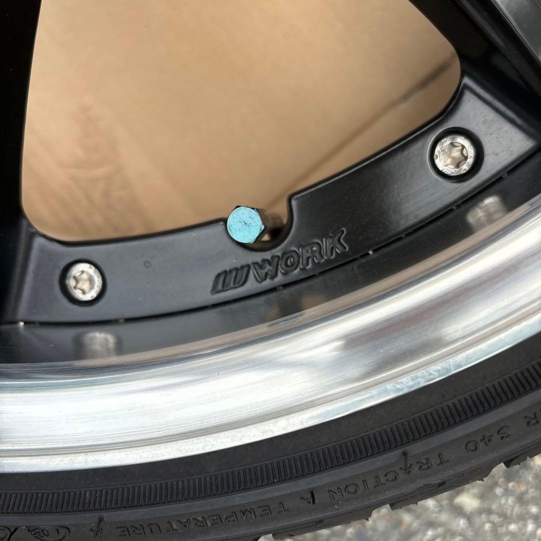 プリウス 50系workワーク グノーシス20インチ タイヤ ホイール セット