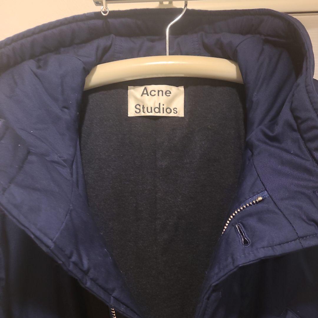 Acne Studios ネイビー モッズコート
