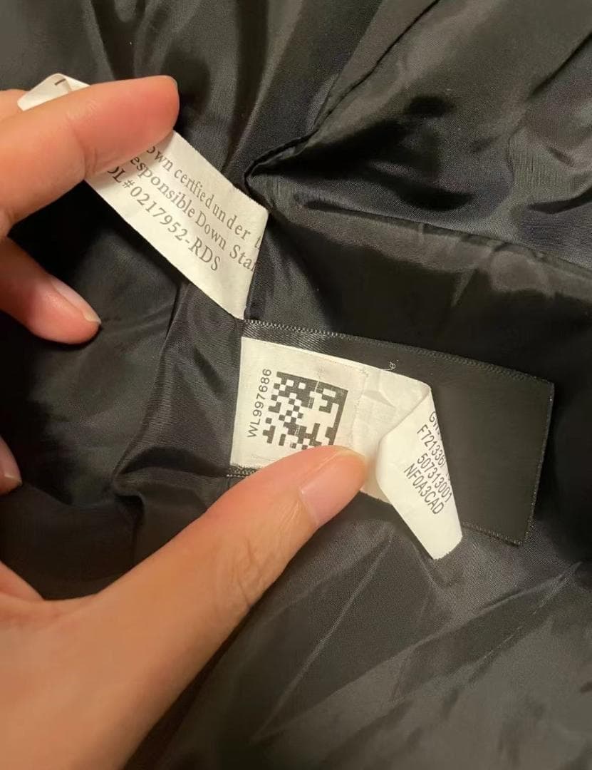 THE NORTH FACE ×Supreme レザーダウンジャケット