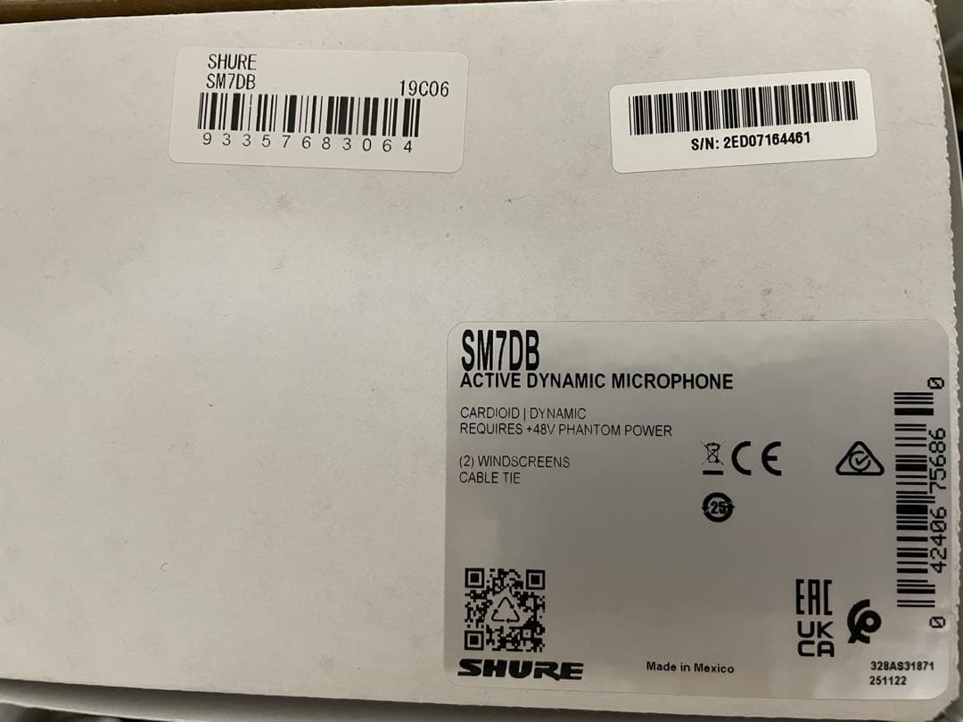 【セット品】SM7dB&ZG02&XLRケーブル