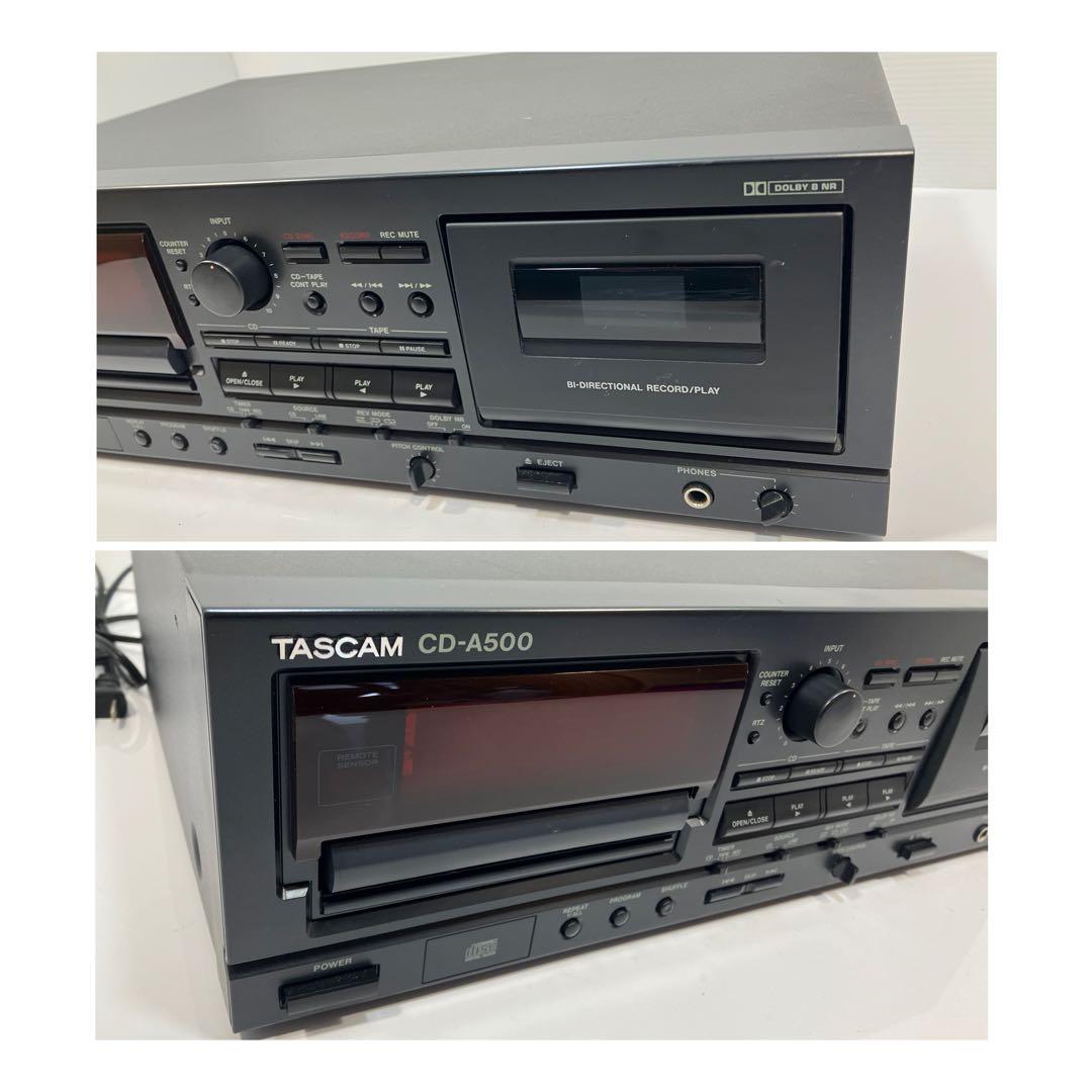 TASCAM CD-A500 CDプレーヤー カセットデッキ