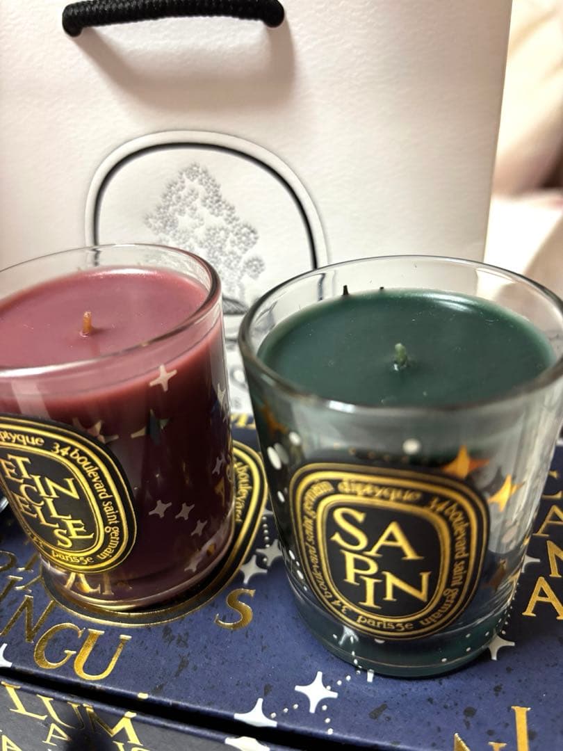diptyque 限定キャンドル　70g×3