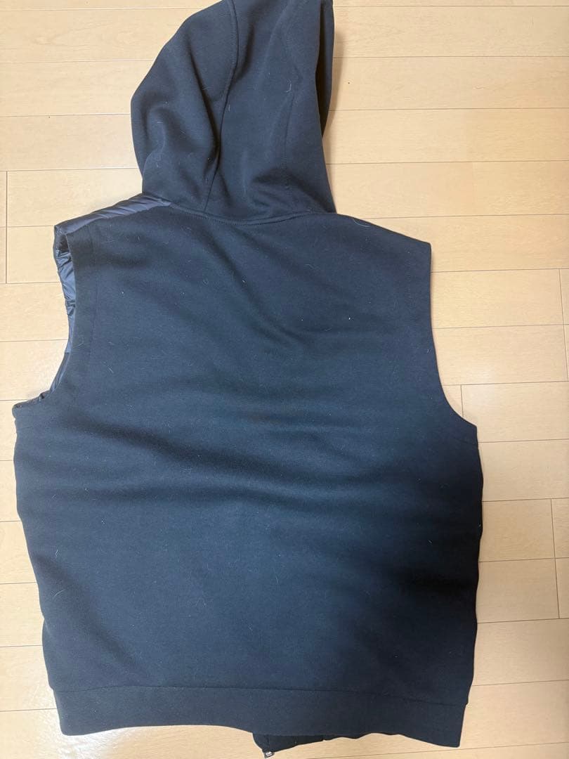 POLO フード付きブラックダウンベスト&Nike パリ五輪　日本刺繍パーカー