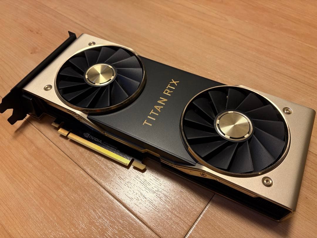 グラフィックボード・グラボ・ビデオカード NVIDIA TITAN RTX PG150 GDDR6 24GB GPU