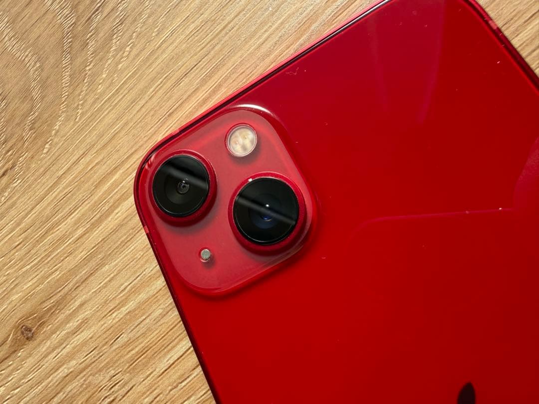 【超美品】Apple iPhone 13 (RED) 128GB 箱ケーブル付