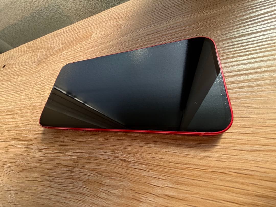 【超美品】Apple iPhone 13 (RED) 128GB 箱ケーブル付