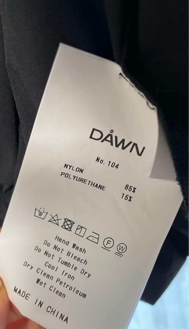 Dawn HAORI SHIRT BOLERO ブラック ¥24,200