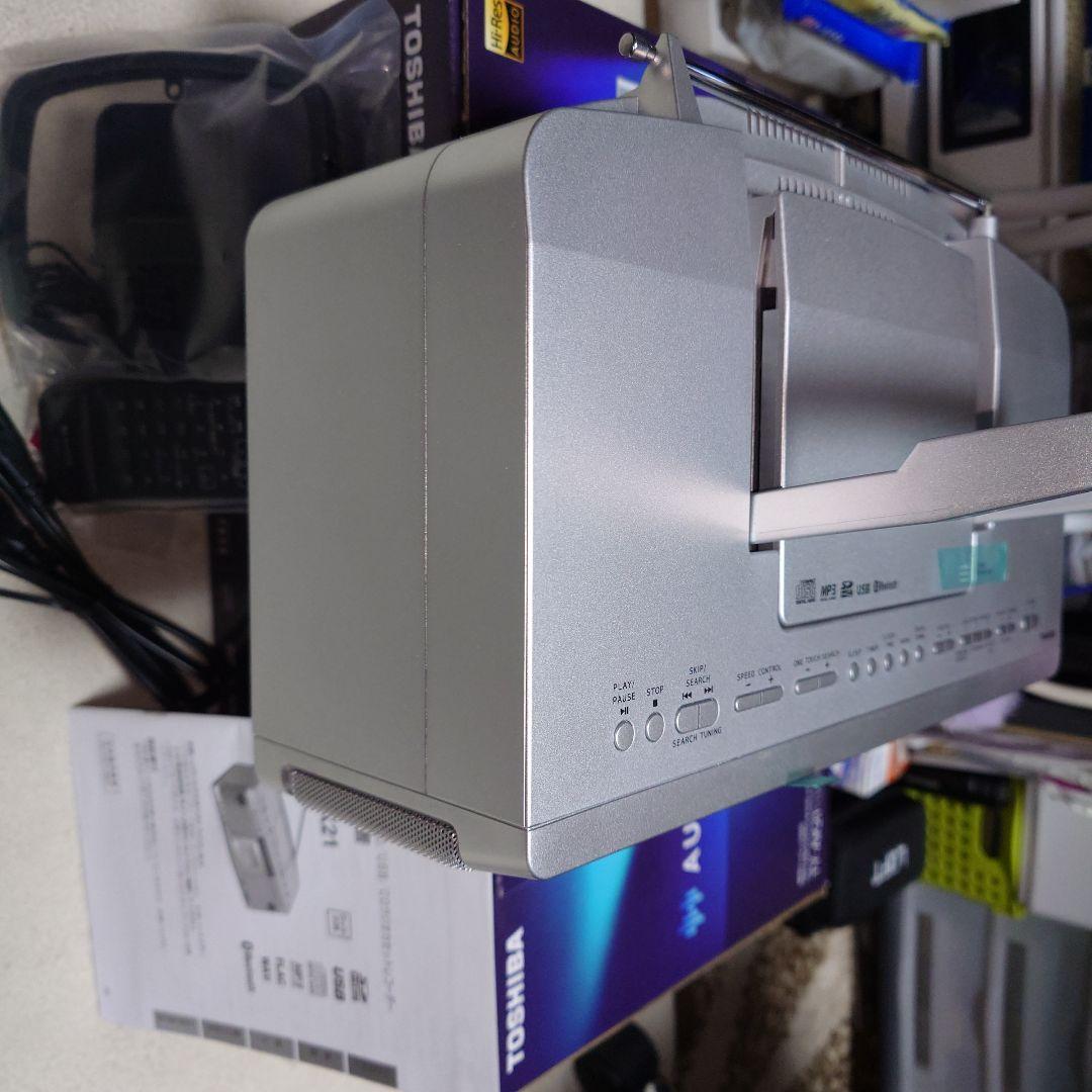 TOSHIBA TY-AK21 CDラジカセ シルバー