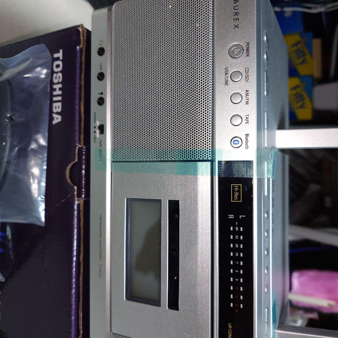 TOSHIBA TY-AK21 CDラジカセ シルバー
