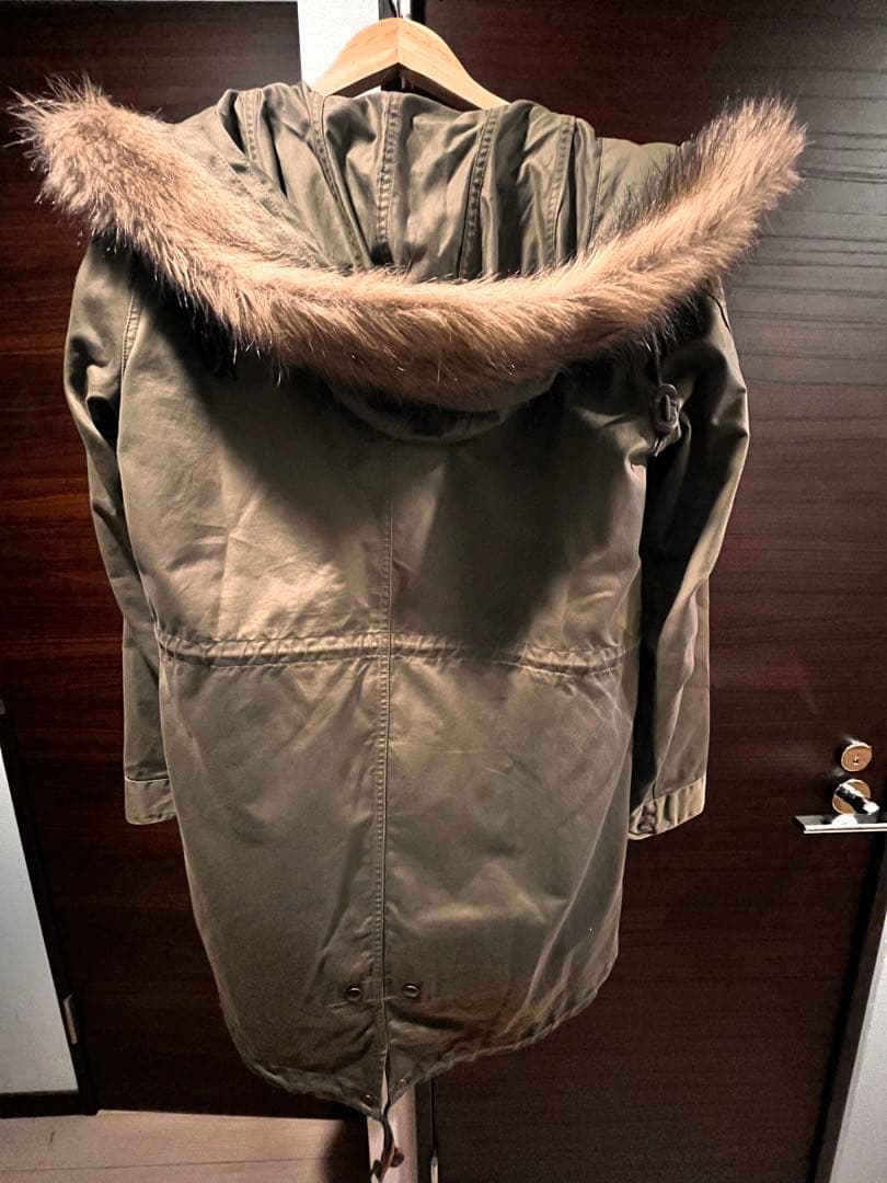 FRED PERRYモッズコート(ファー付き)