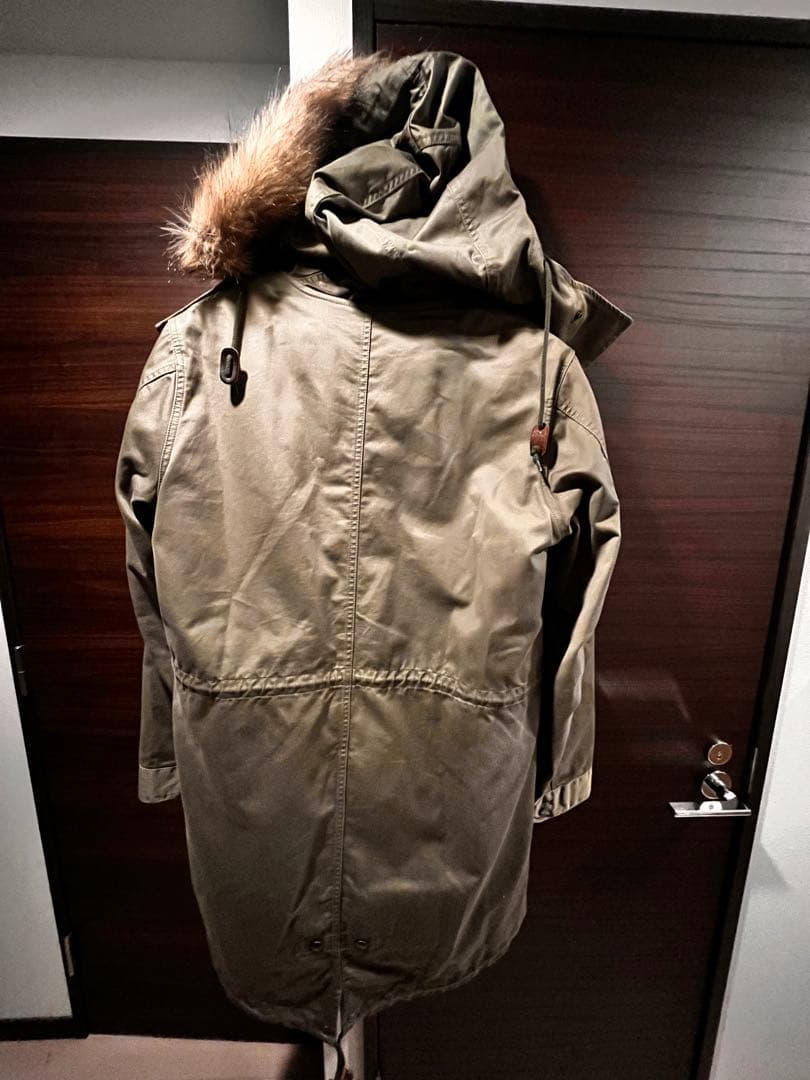 FRED PERRYモッズコート(ファー付き)