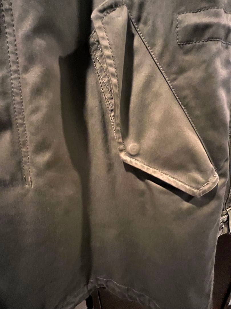 FRED PERRYモッズコート(ファー付き)