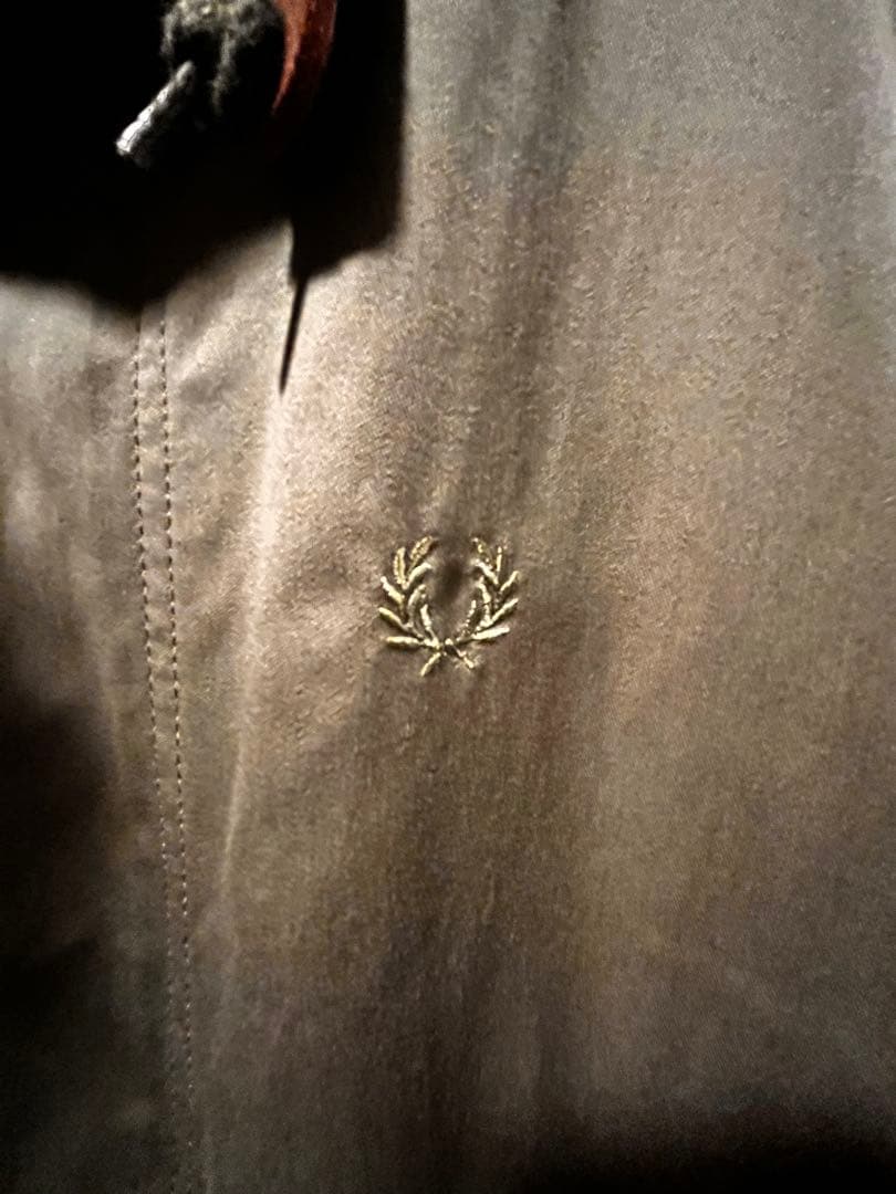 FRED PERRYモッズコート(ファー付き)