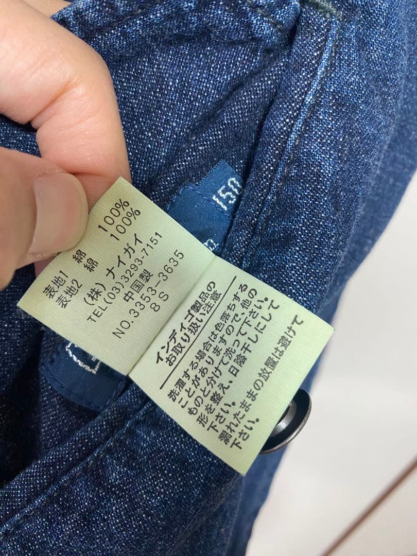 ラルフローレン デニムジャケット リバーシブル レディースS〜M キッズXL相当